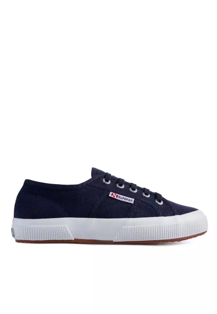 Discount on Superga  shoes - SKU: 2750-Cotu Classic Navy Full White Sneakers