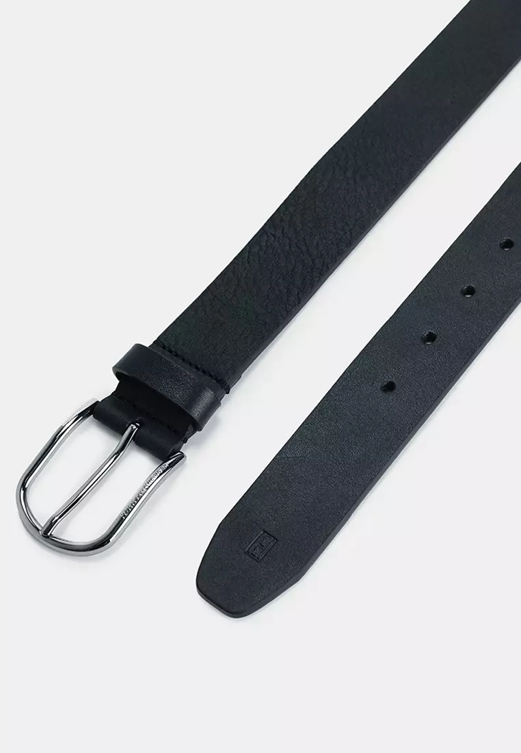 Archive 扣軟皮腰帶