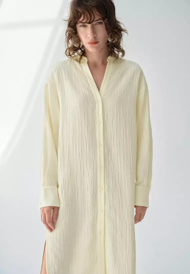 Textured Straight Dress