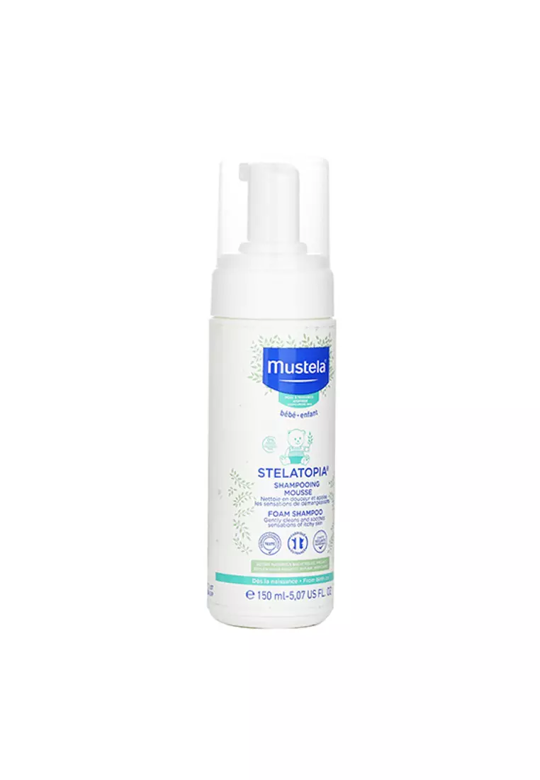 Buy Mustela MUSTELA Stelatopia Foam Shampoo (Gently Cleans and