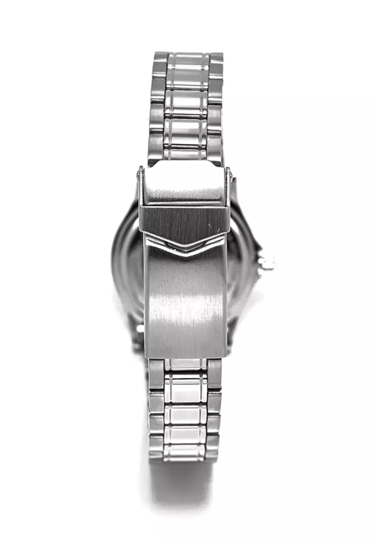 Swiss Military by Chrono Stainless Steel 3-Hand Silver Stainless Steel Watch For Women SM34003.01