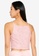 ZALORA BASICS pink Straight Neck Fitted Lace Top 86701AA9C36E64GS_2