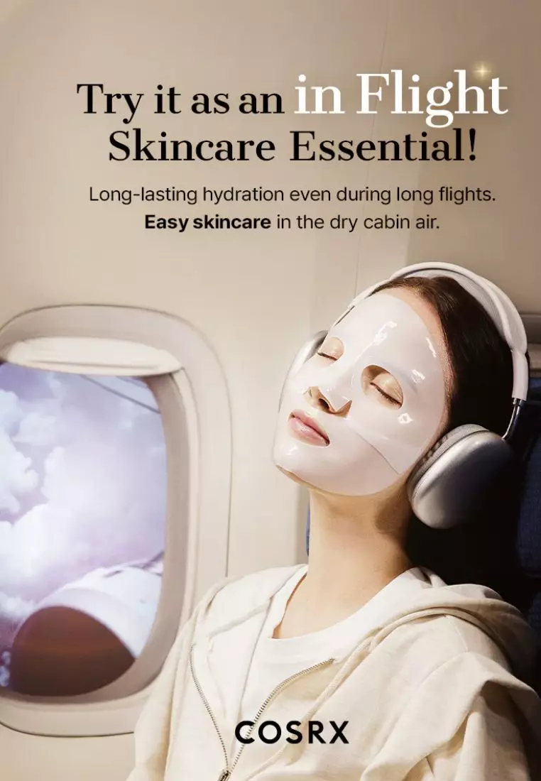 Cosrx Advanced Snail Mucin Glass Glow Hydrogel Mask (Overnight Treatment)