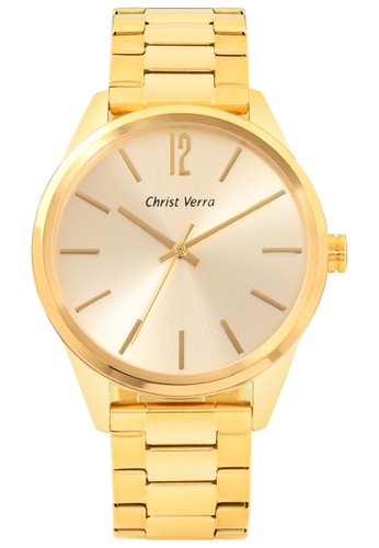 Christ Verra Fashion Women's Watch CV 52203L-12 CMP/IPG Gold Stainless Steel