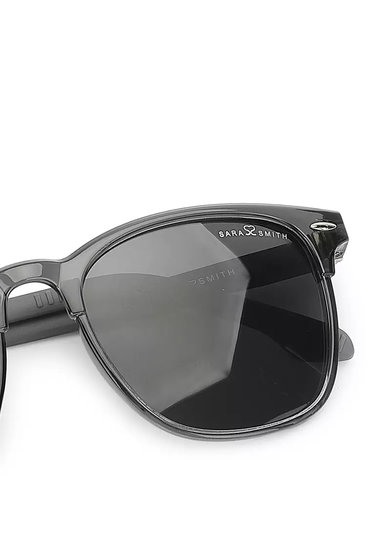 Unisex Polarized Wayfarer Sunglasses (Kacamata Hitam) - Abu-Abu