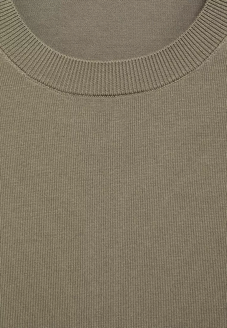 Cotton Fine-Knit T-Shirt