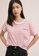 MANGO KIDS pink Striped Cotton T-Shirt 7341FKA3CCBB33GS_5