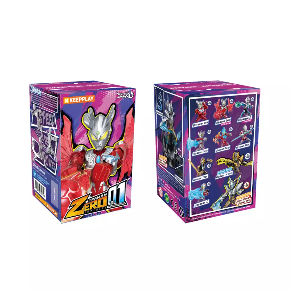 Keepplay Ultraman Zero Infinity Edition 01 Action Figure Battle of Fate Random