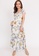 Hook Clothing yellow and multi Dahlia Print Tiered Maxi Dress EE37DAABFC8E3BGS_3