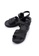 Unifit black Strapy Platform Sandal AEC3ESHF0B627DGS_4