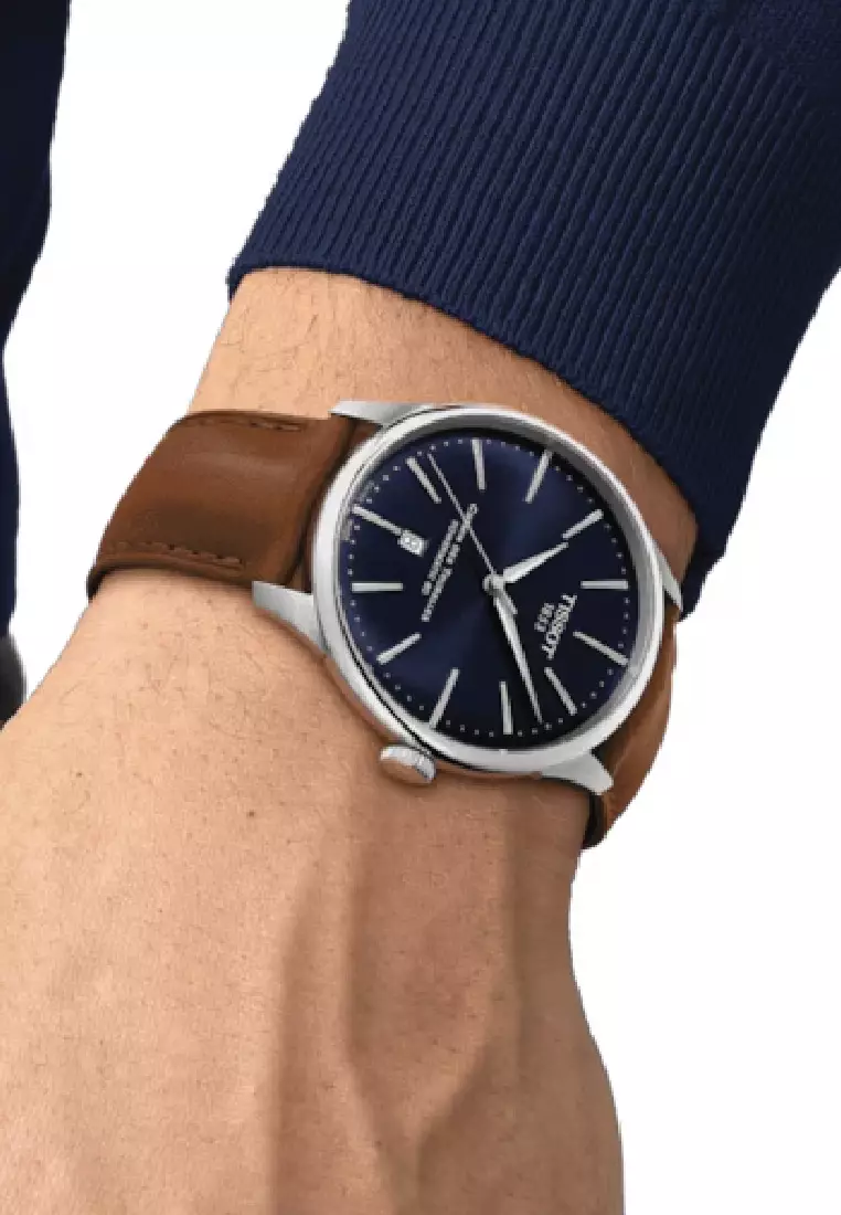 Tissot Chemin Des Tourelles Powermatic 80 42mm Men's Watch - T1394071604100