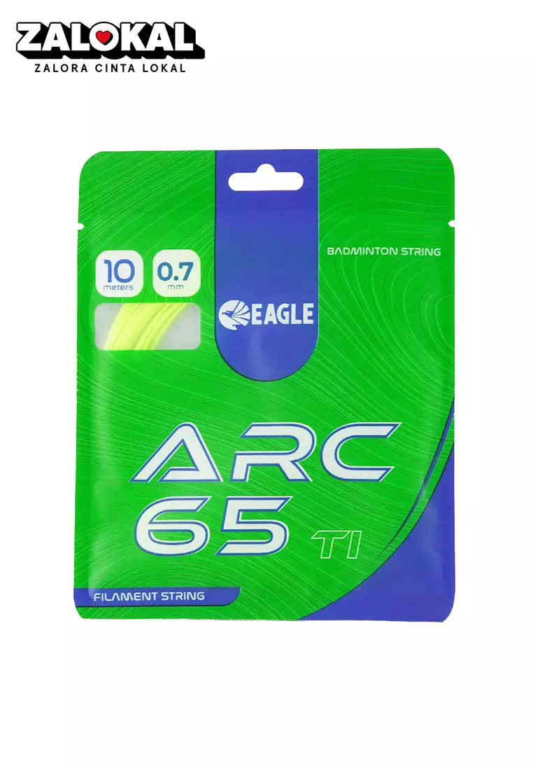 Eagle Badminton String ARC65 TI 0.7MM - CITRUN/VOLT