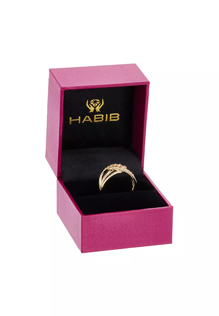 Buy HABIB HABIB CHIC | Diamond Ring in 375/9K Yellow Gold 271411224(YG ...