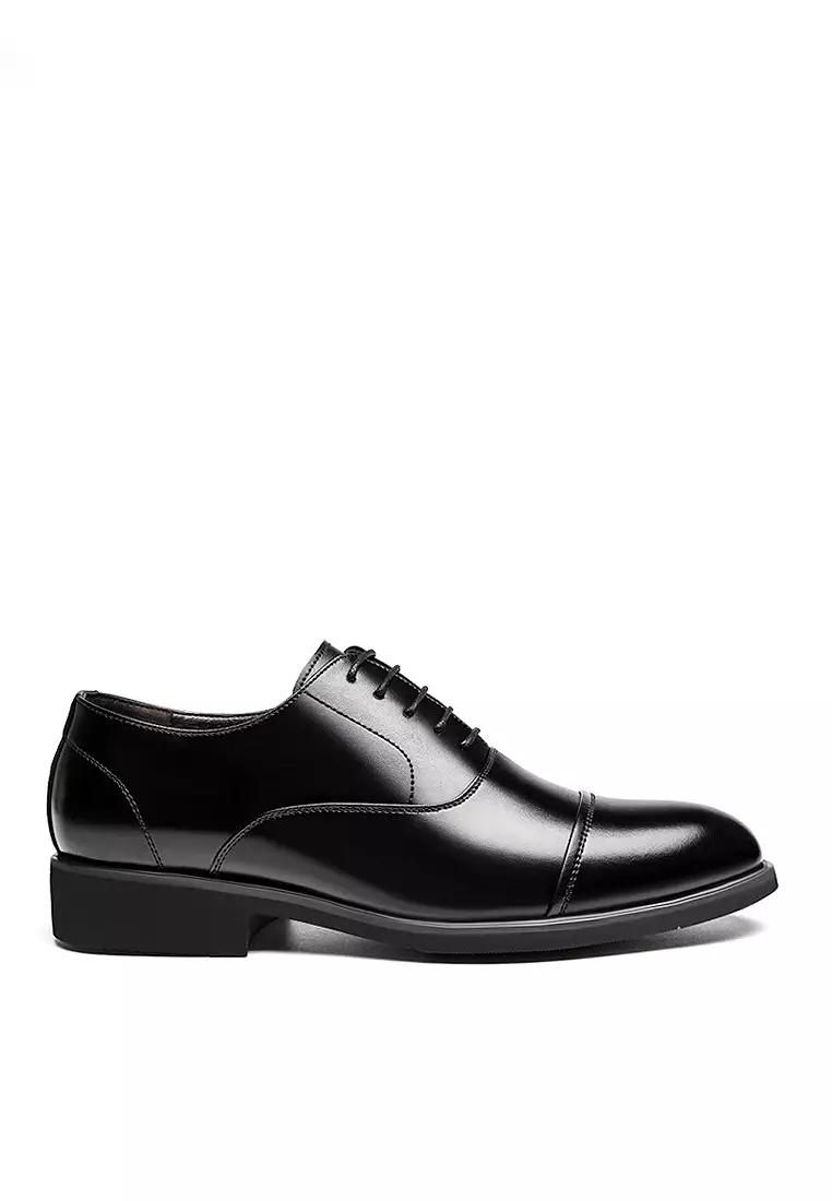 Discount on Twenty Eight Shoes  shoes - SKU: VANSA Leather Cap Toe Lace-up Business Shoes VSM-F8615