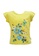 Curiosity Fashion yellow Curiosity Butterflies & Flowers Round Neck T-Shirt for Girls with UV Protection 3DB13KAEF5F261GS_1