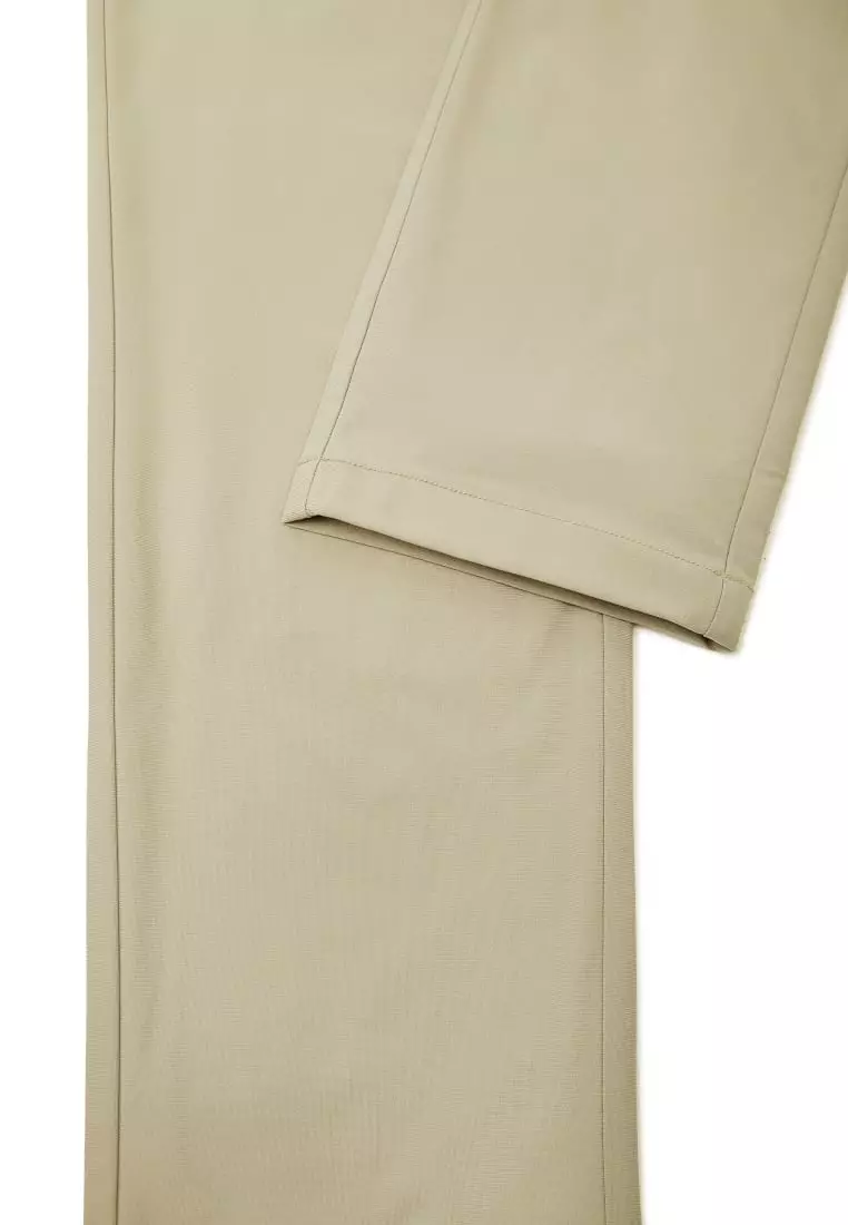 G2000 Effortless Motion Multi-Way Stretch Poly Knit Ottoman Slim Tapered Fit Casual Pants