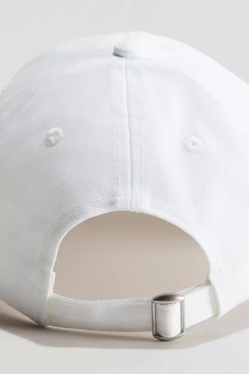 Buy H&M Embroidered-motif cotton twill cap 2026 Online | ZALORA