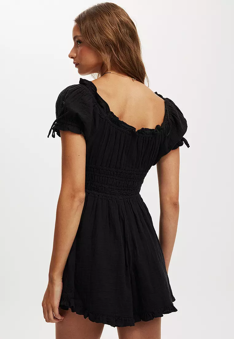 Sadie Button Through Playsuit