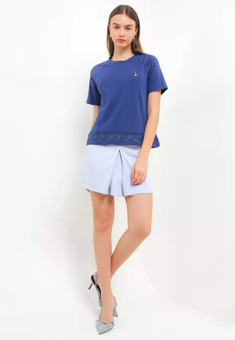 Tiera Crochet Hem Top