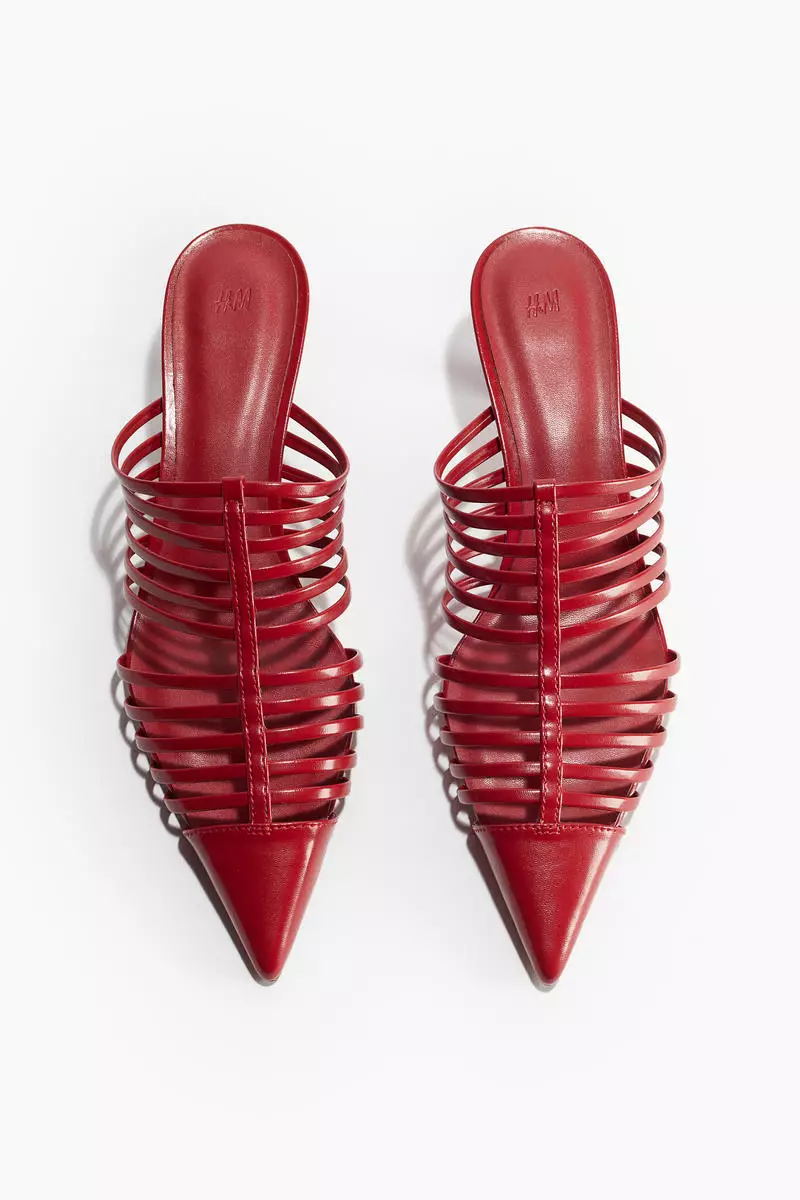 H&m pointed mules 2025