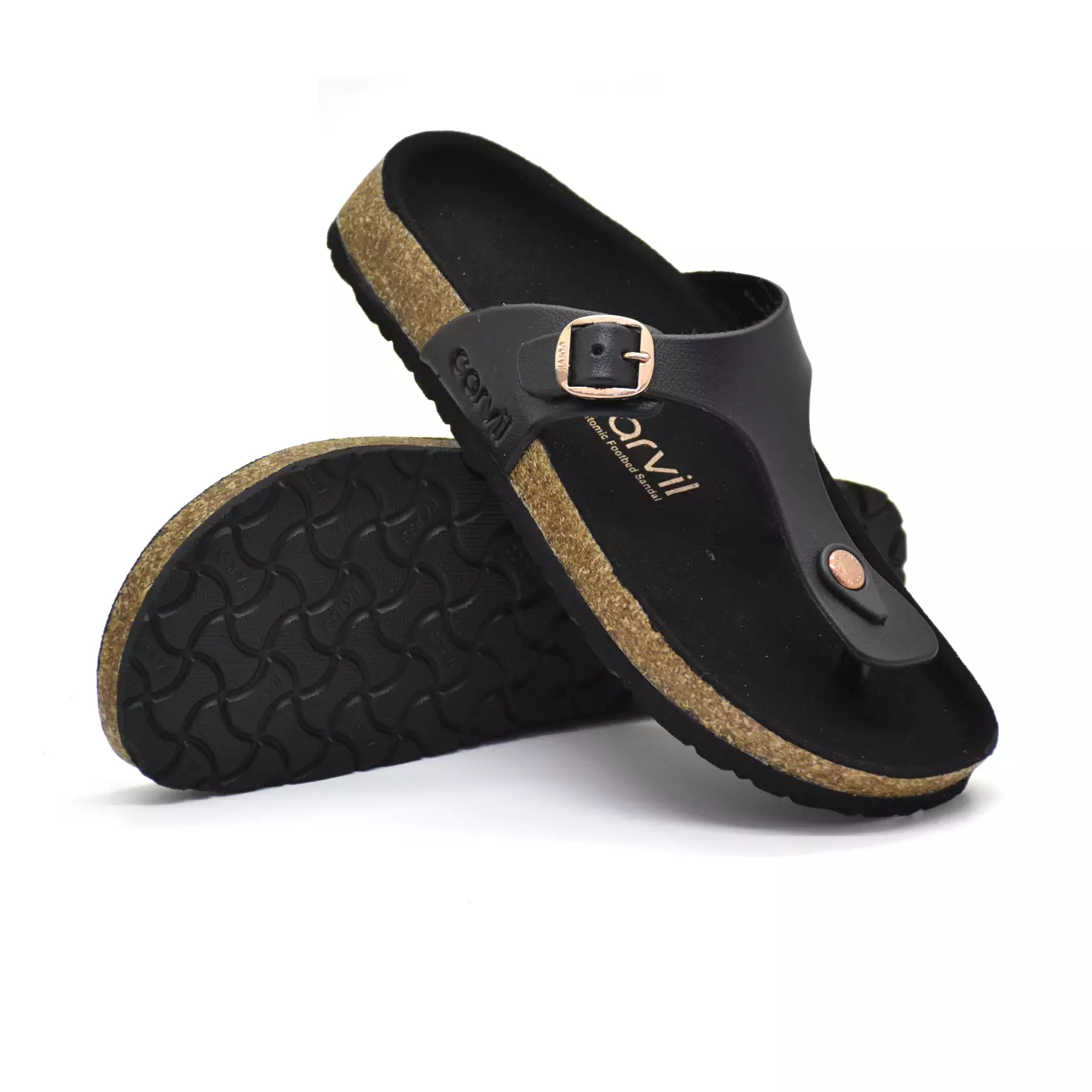 Carvil Sandal Wanita Julliet-01 L Black