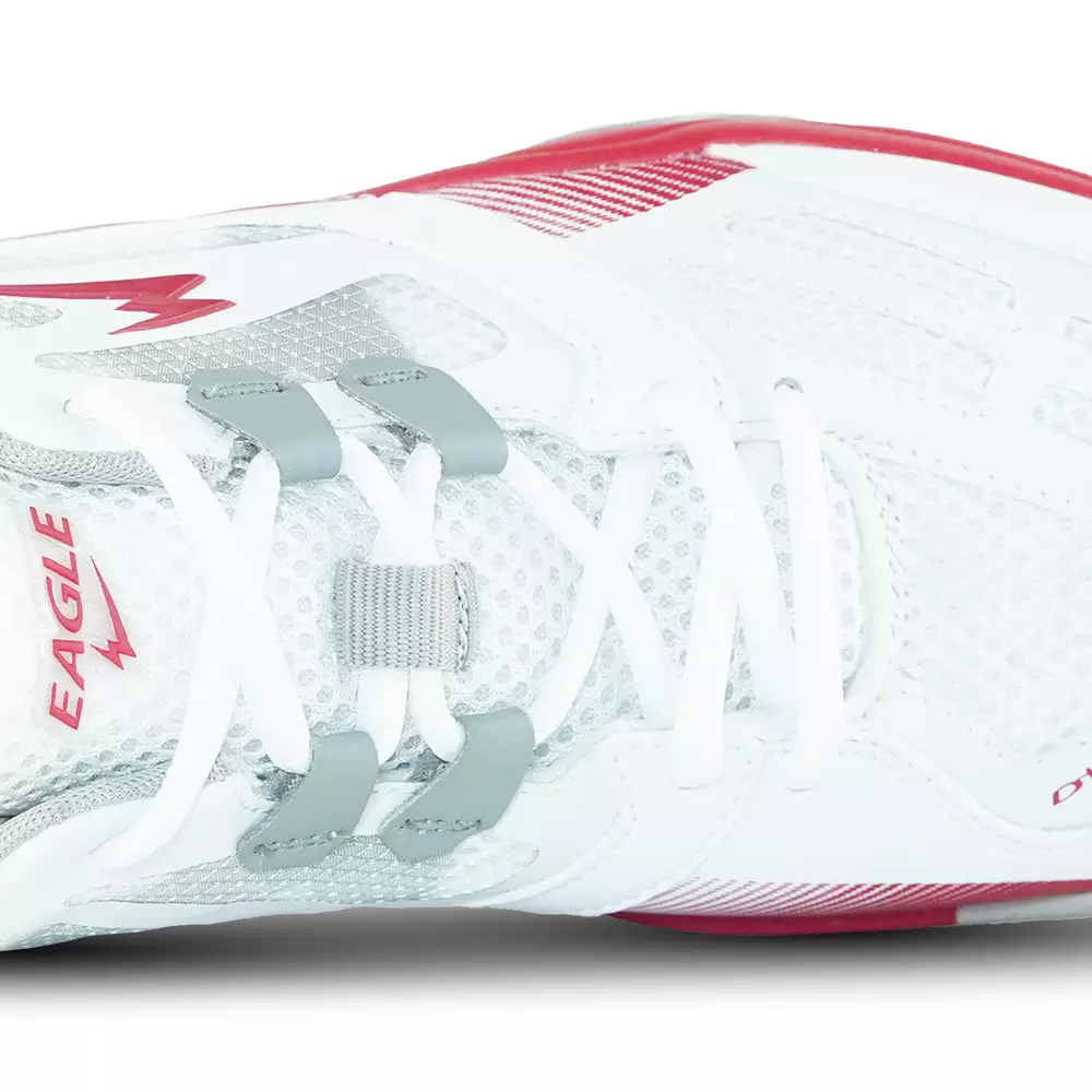 Eagle Sepatu Badminton Jet Pro II - PUTIH/MERAH