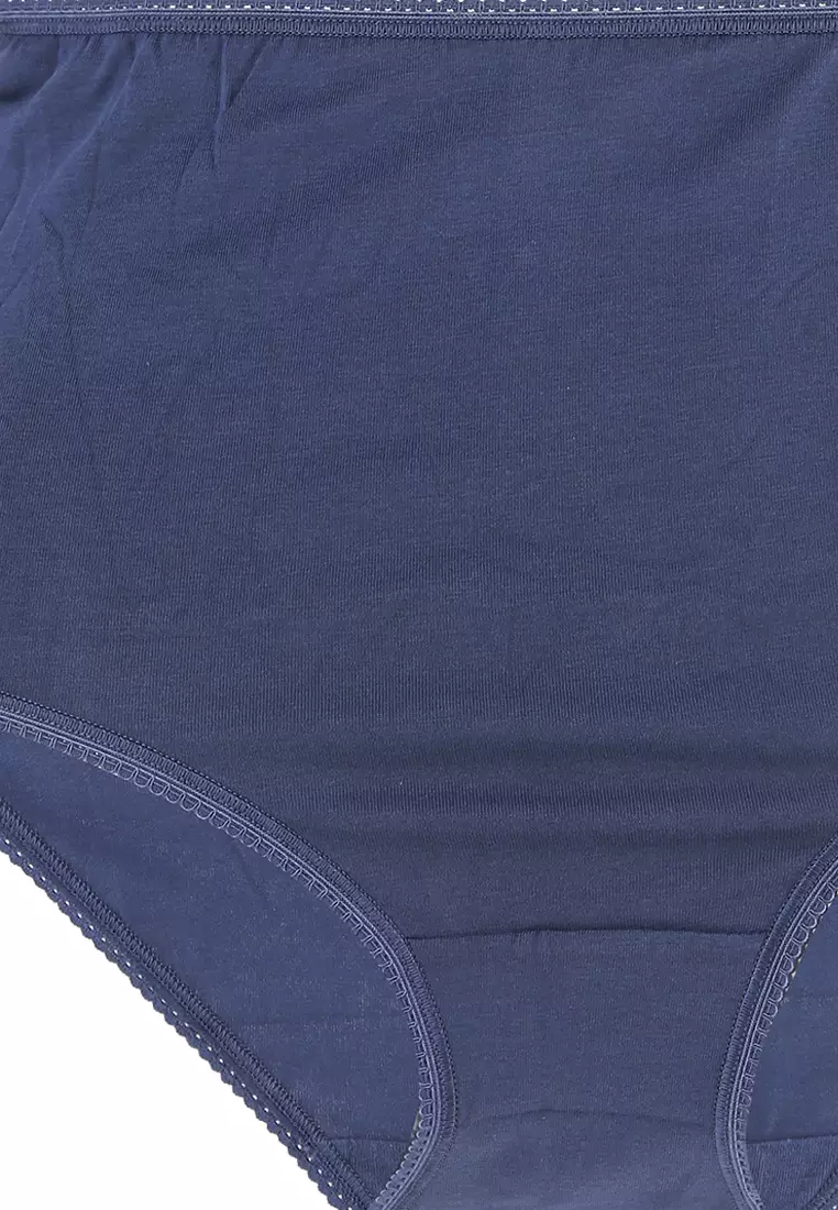 5pk Cotton Lycra Full Briefs