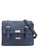 Unisa blue Unisa Saffiano Texture Mini Sling Bag With Turn Lock UN821AC92BPBMY_1