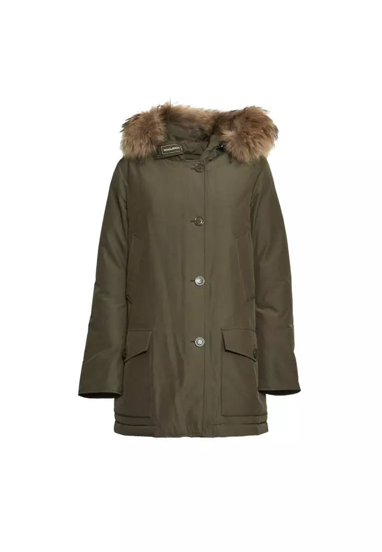 Woolrich new arrivals parka green