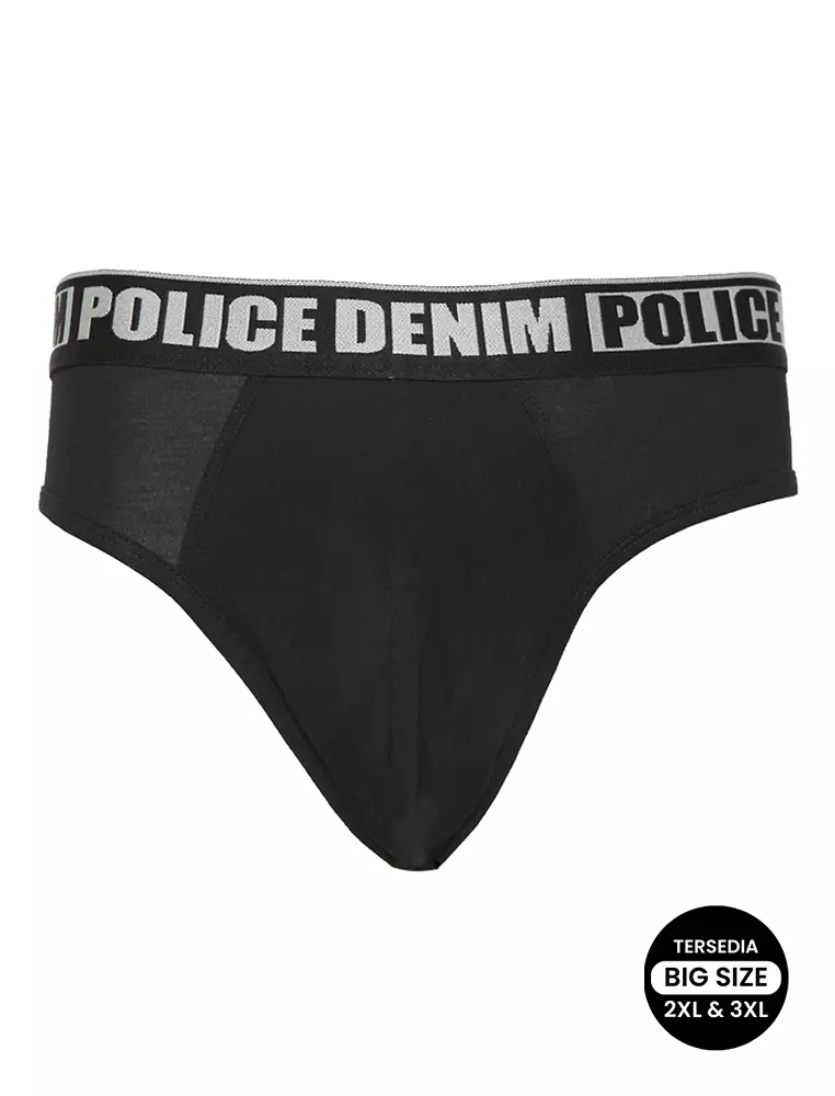 POLICE Celana Dalam Cotton Spandex Premium Pria Big Size