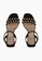 Dune London black DUNE LONDON Women Myth 2 Studded Strap Block Heel sandals Black 32E54SH5922F36GS_4