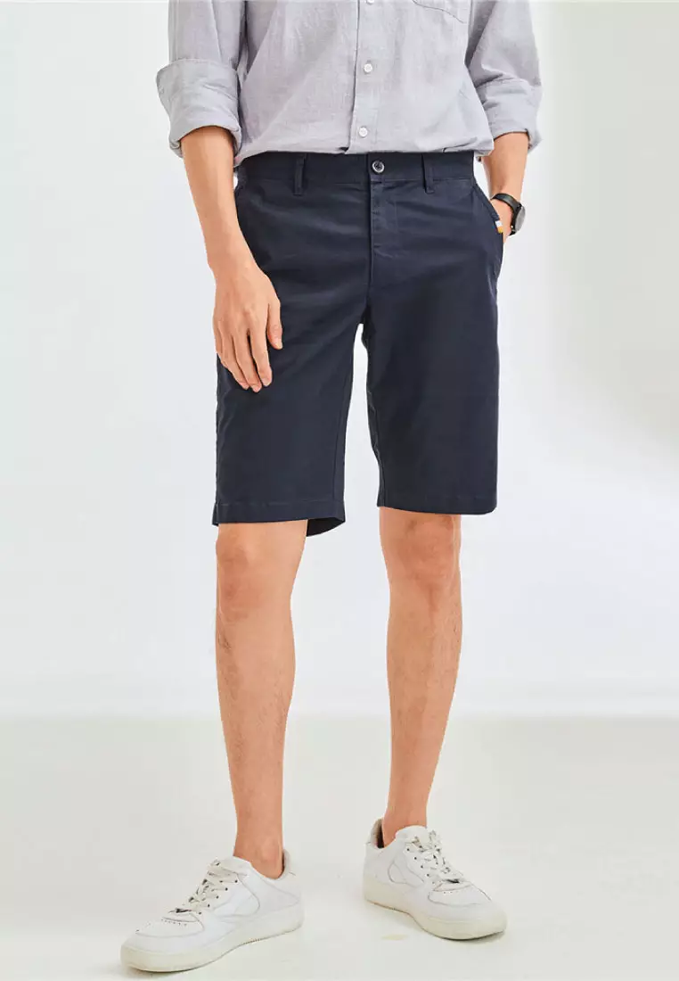 Men's Cotton Stretchy Bermuda Shorts 13103231