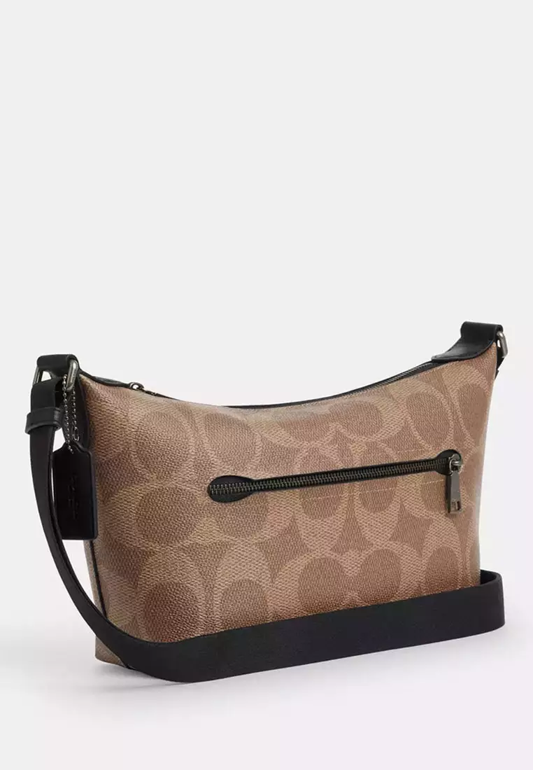 Small Finn Crossbody Bag With Pouch In Maxi Signature Canvas