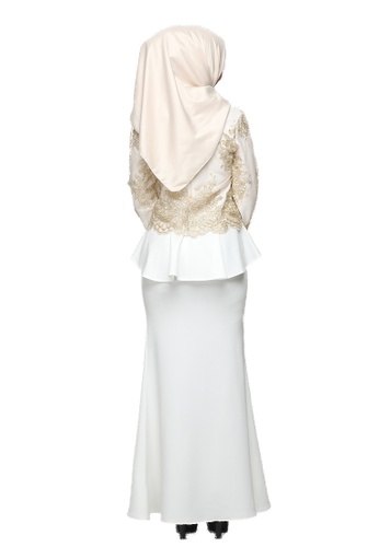 Buy Puspa Lace Kurung from ARCO in Gold only 199