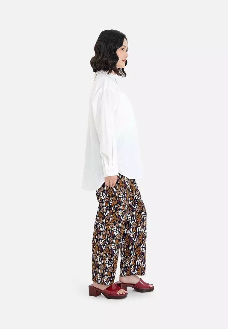 Machida Art Pattern Eazy Pants