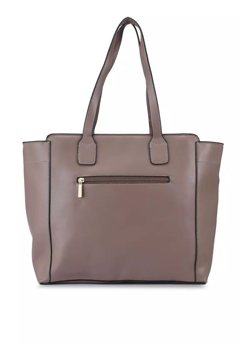 Buy Unisa Faux Leather Work Tote 2023 Online | ZALORA Philippines