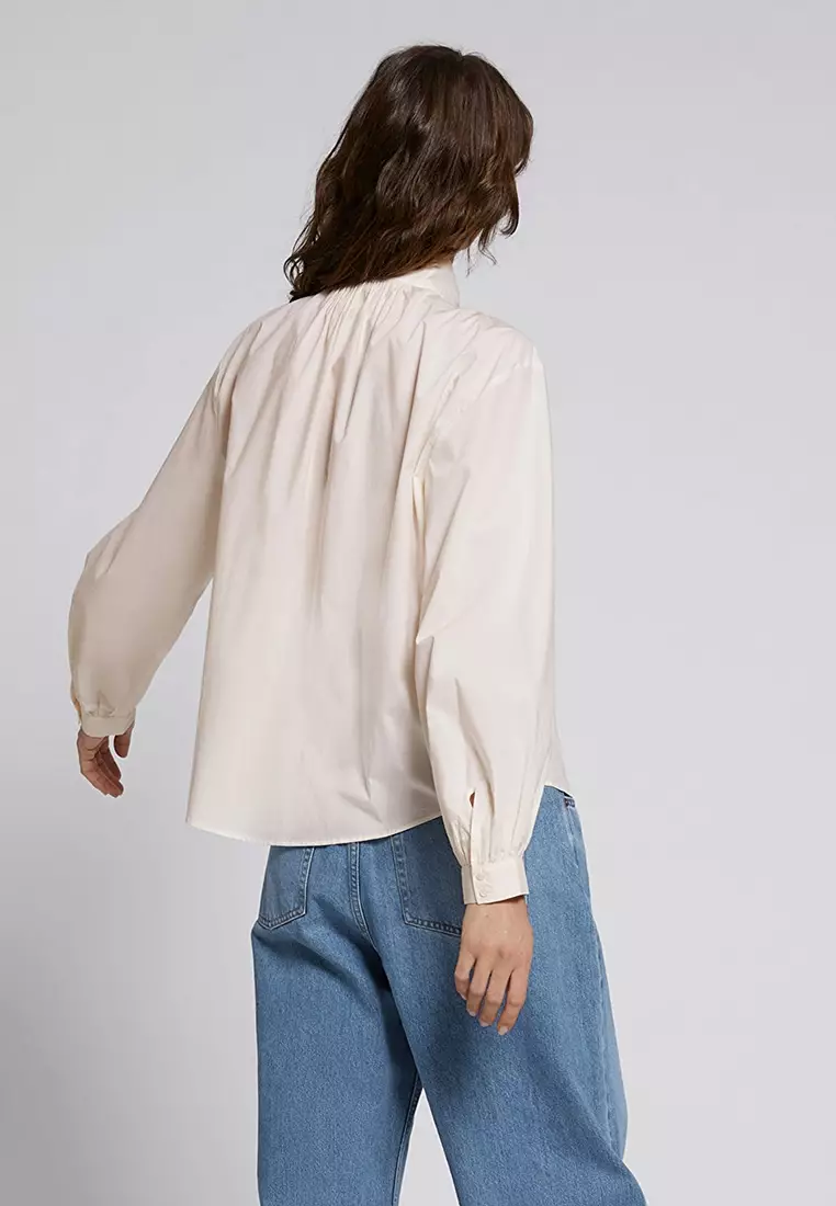 Buy & Other Stories Relaxed Lavallière-Neck Blouse 2023 Online | ZALORA ...