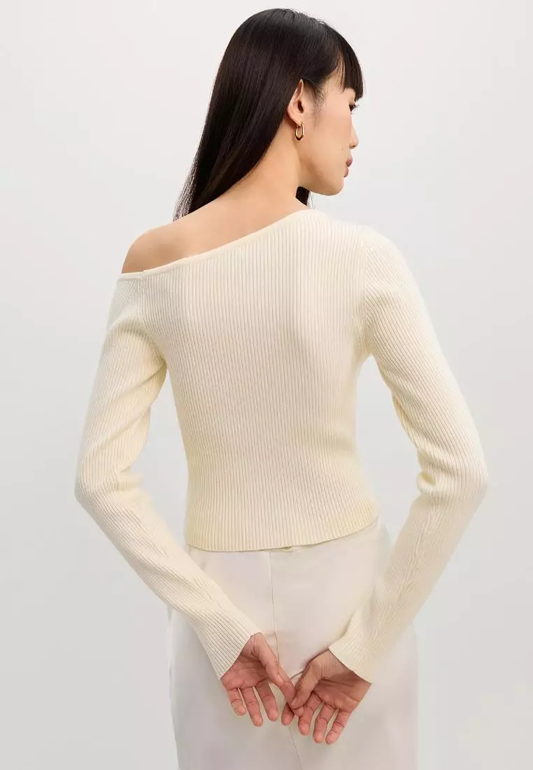 Asymmetric Knit Top