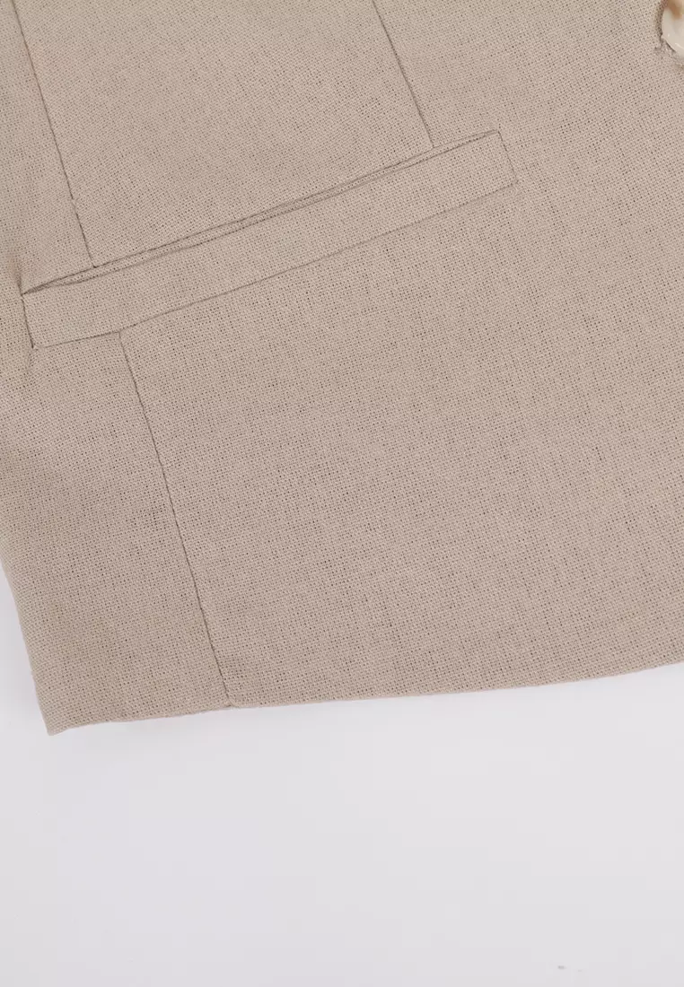 2025 fashionable new style vest and casual pants two-piece suit K052102KI