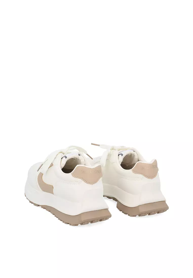 Beige The Pacer Sneakers