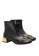 Twenty Eight Shoes black VANSA Comfortable Elastic Metal Ankle Boots VSW-B20364 A5585SHADFED9AGS_2