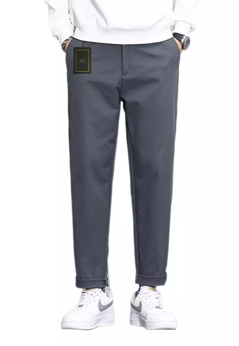 Tapered Mid Waist Suit Pants AY-L9875