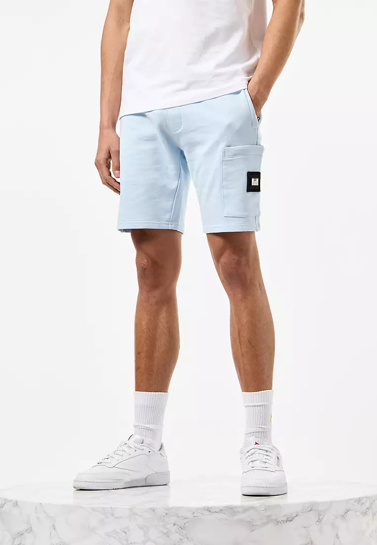 Jual Weekend Offender MENS OCEAN WAVE HAWKINS ZIP POCKET SHORT