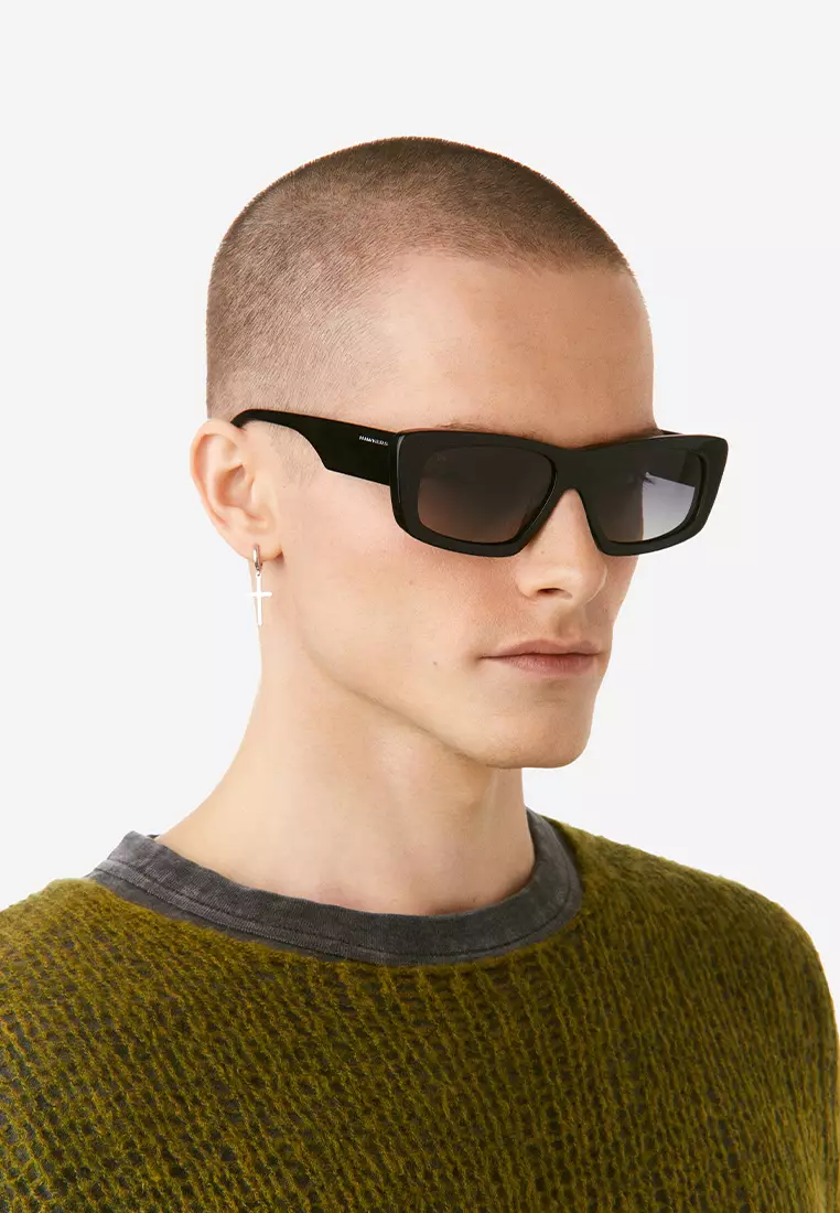 HAWKERS Black Smoky Zenith Sunglasses For Men And Women, Unisex. Official Product Designed In Spain