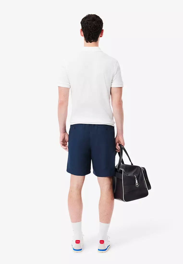 Regular Fit Wool Blend Shorts