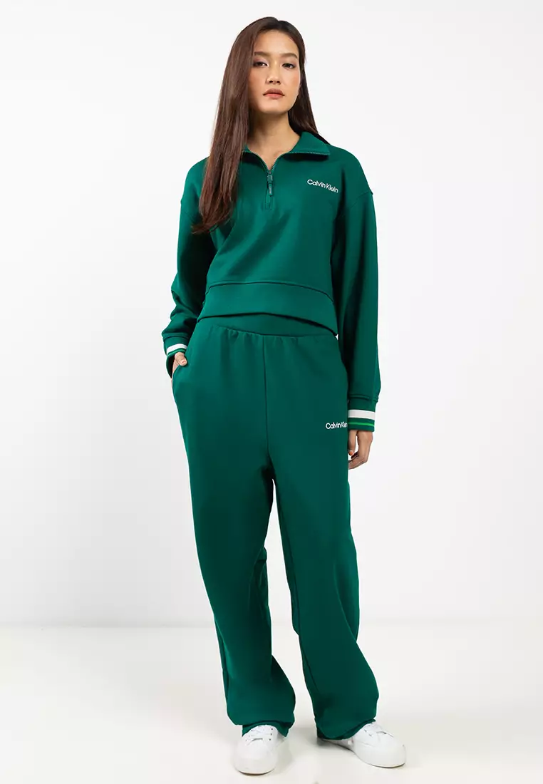 Straight Leg with Rib Jogger Pants - Calvin Klein Sport
