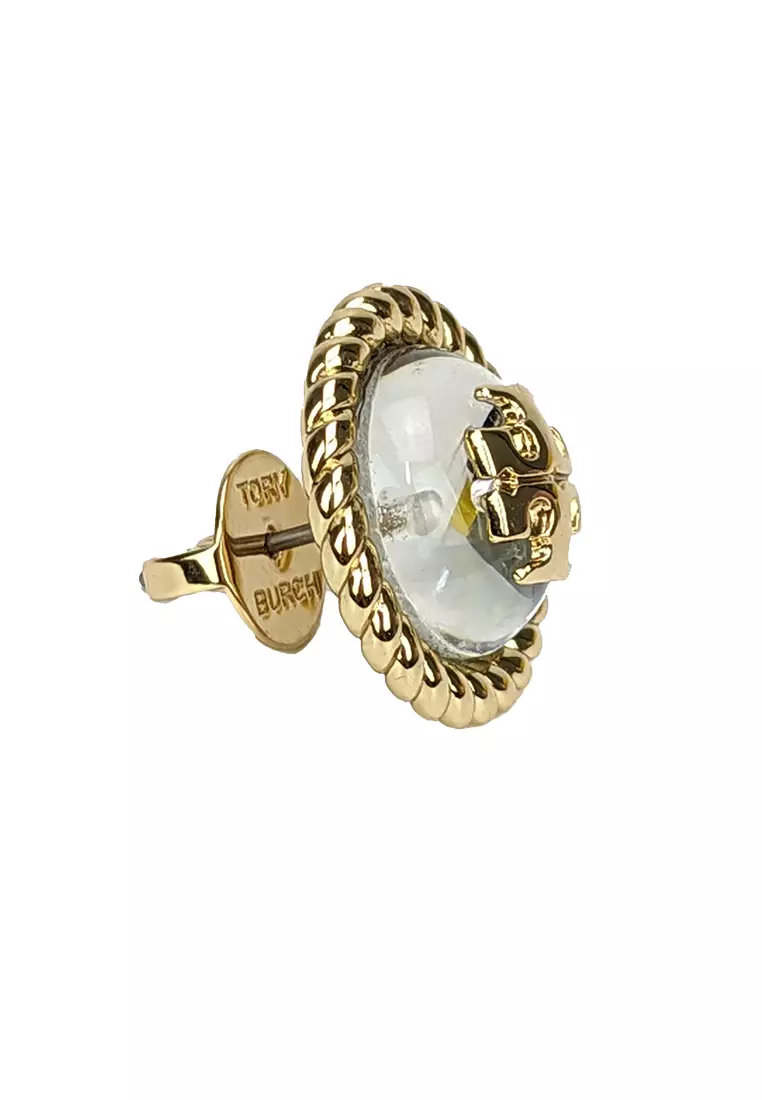 Tory burch top resin earrings