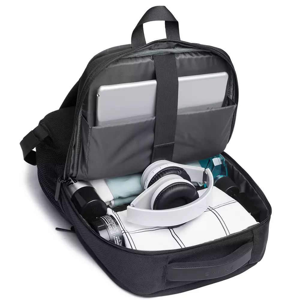 Bange BG1921 Tas Ransel Backpack Laptop Pria 15.6 Inch - GREY
