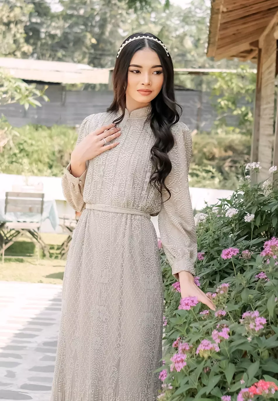 Ivanka Dress - Stone