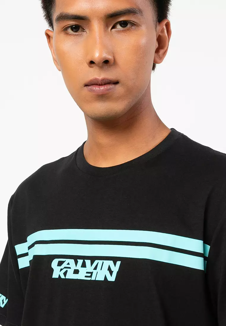 Racer Stripe Graphic Tee - Calvin Klein Jeans